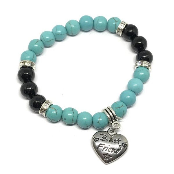 Bespoke Crystal Healing Best Friend Charm Bracelet ❤️