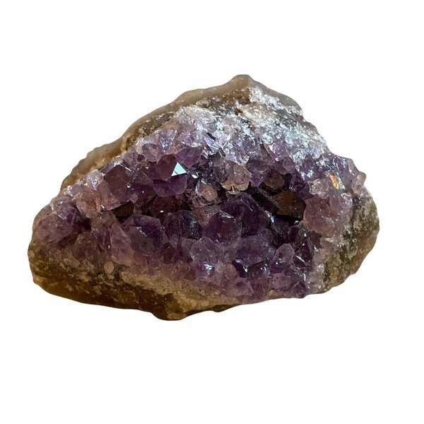 Amethyst Crystal Druze Specimen 75mm Named Bobbi #