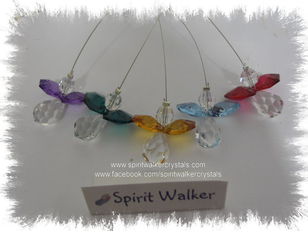 Hanging Crystal Dropper Rainbow Maker  'ELFRITH'