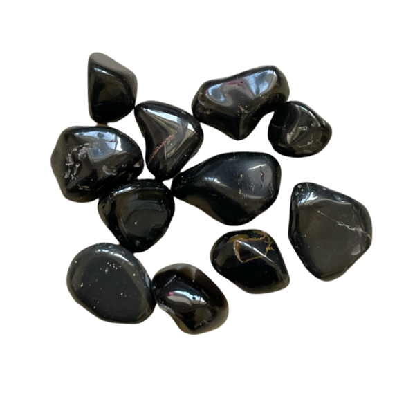 Black Onyx Gemstone Tumblestone