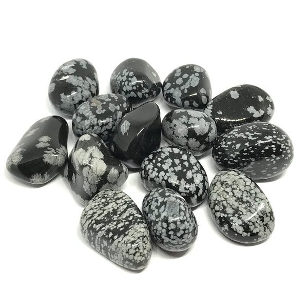 Snowflake Obsidian Gemstone Tumble Stone