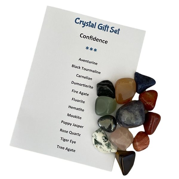 Crystal Gift Set for Confidence